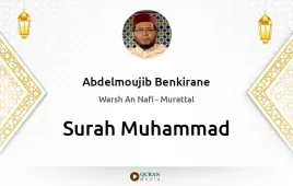 Surah Muhammad by Abdelmoujib Benkirane download & Listen — Warsh An Nafi