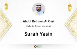 Surah Yasin by Abdul Rahman Al Ossi download & Listen