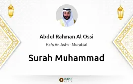 Surah Muhammad by Abdul Rahman Al Ossi download & Listen