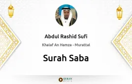 Surah Saba by Abdul Rashid Sufi download & Listen — Khalaf An Hamza