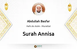 Surah Annisa by Abdullah Basfar download & Listen