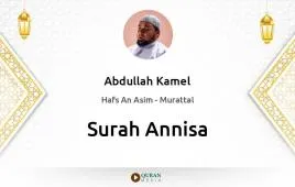 Surah Annisa by Abdullah Kamel download & Listen