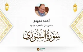 سورة الشورى أحمد نعينع مجود استماع وتحميل