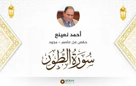 سورة الطور أحمد نعينع مجود استماع وتحميل