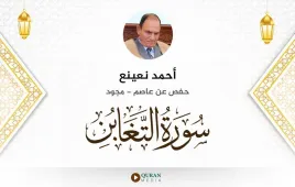 سورة التغابن أحمد نعينع مجود استماع وتحميل