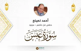 سورة عبس أحمد نعينع مجود استماع وتحميل