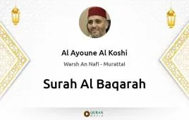 Surah Al-Baqarah by Al Ayoune Al Koshi download & Listen — Warsh An Nafi