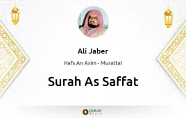 Surah As-Saffat by Ali Jaber download & Listen