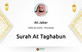 Surah At-Taghabun by Ali Jaber download & Listen