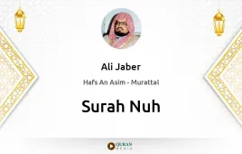 Surah Nuh by Ali Jaber download & Listen