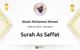 Surah As-Saffat by Alzain Mohamed Ahmed download & Listen