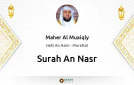 Surah An-Nasr by Maher Al Muaiqly download & Listen