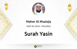 Surah Yasin by Maher Al Muaiqly download & Listen