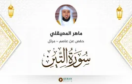 سورة التين ماهر المعيقلي استماع وتحميل