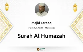 Surah Al-Humazah by Majid Farooq download & Listen