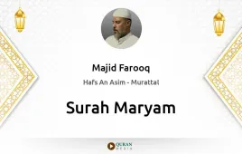 Surah Maryam by Majid Farooq download & Listen