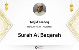 Surah Al-Baqarah by Majid Farooq download & Listen