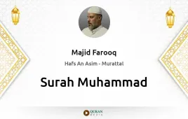 Surah Muhammad by Majid Farooq download & Listen