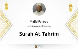 Surah At-Tahrim by Majid Farooq download & Listen