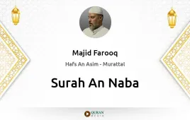 Surah An-Naba by Majid Farooq download & Listen