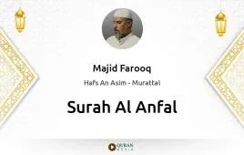 Surah Al-Anfal by Majid Farooq download & Listen