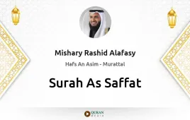 Surah As-Saffat by Mishary Rashid Alafasy download & Listen