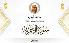 سورة التحريم محمد أيوب استماع وتحميل