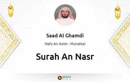 Surah An-Nasr by Saad Al Ghamdi download & Listen