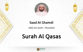 Surah Al-Qasas by Saad Al Ghamdi download & Listen