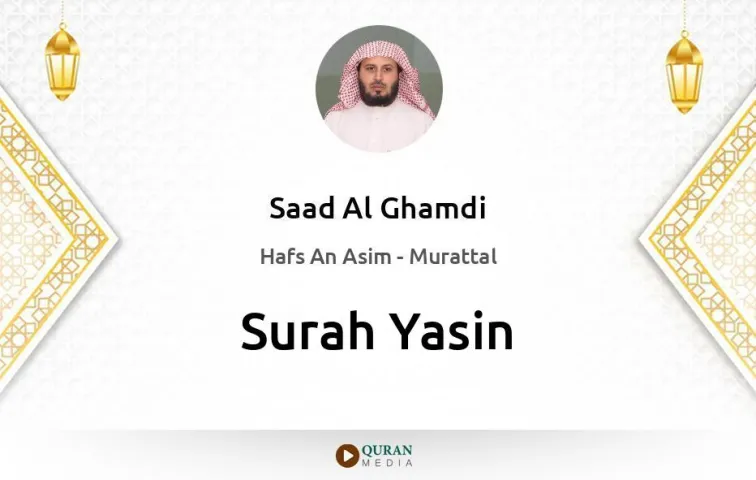 Surah Yasin MP3 Saad Al Ghamdi