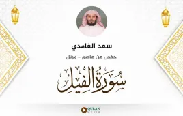 سورة الفيل سعد الغامدي استماع وتحميل