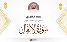 سورة الأنفال سعد الغامدي استماع وتحميل