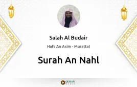 Surah An-Nahl by Salah Al Budair download & Listen