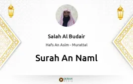 Surah An-Naml by Salah Al Budair download & Listen