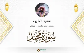 سورة محمد سعود الشريم استماع وتحميل