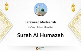 Surah Al-Humazah by Taraweeh Madeenah 1425 download & Listen