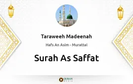 Surah As-Saffat by Taraweeh Madeenah 1425 download & Listen