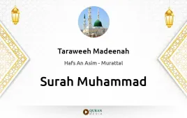 Surah Muhammad by Taraweeh Madeenah 1425 download & Listen