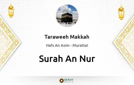 Surah An-Nur by Taraweeh Makkah 1430 download & Listen