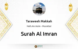 Surah Al-Imran by Taraweeh Makkah 1430 download & Listen