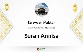 Surah Annisa by Taraweeh Makkah 1430 download & Listen