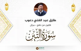 سورة التين طارق عبد الغني دعوب استماع وتحميل — قالون عن نافع