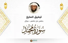 سورة محمد توفيق الصايغ استماع وتحميل