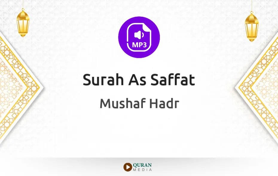 Surah As-Saffat MP3