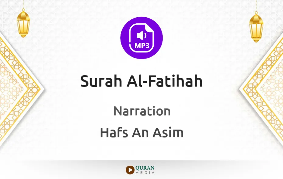 Surah Al-Fatihah MP3