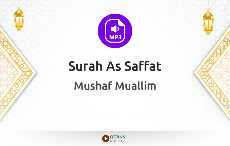 Surah As-Saffat MP3