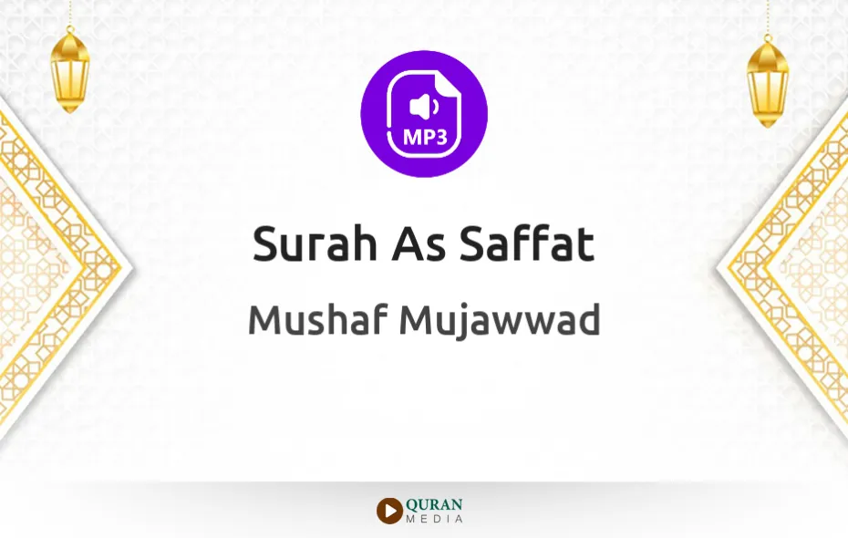 Surah As-Saffat MP3