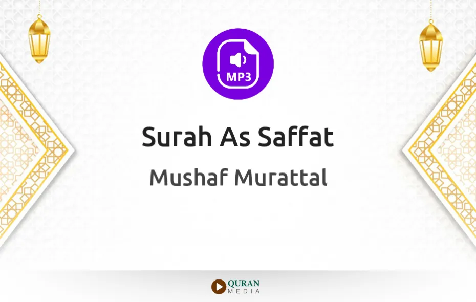 Surah As-Saffat MP3