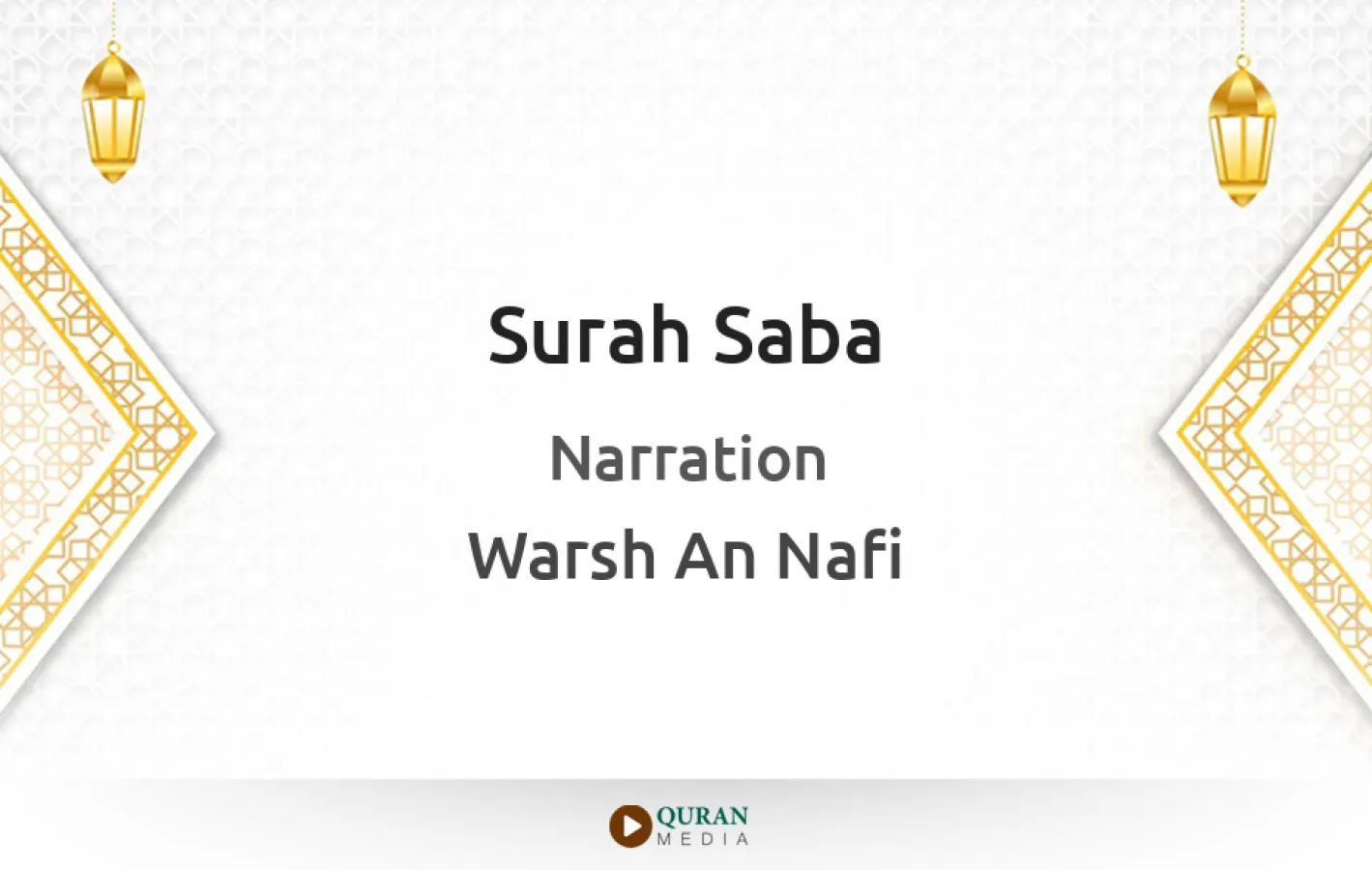 Surah Saba Narrated by Warsh An Nafi