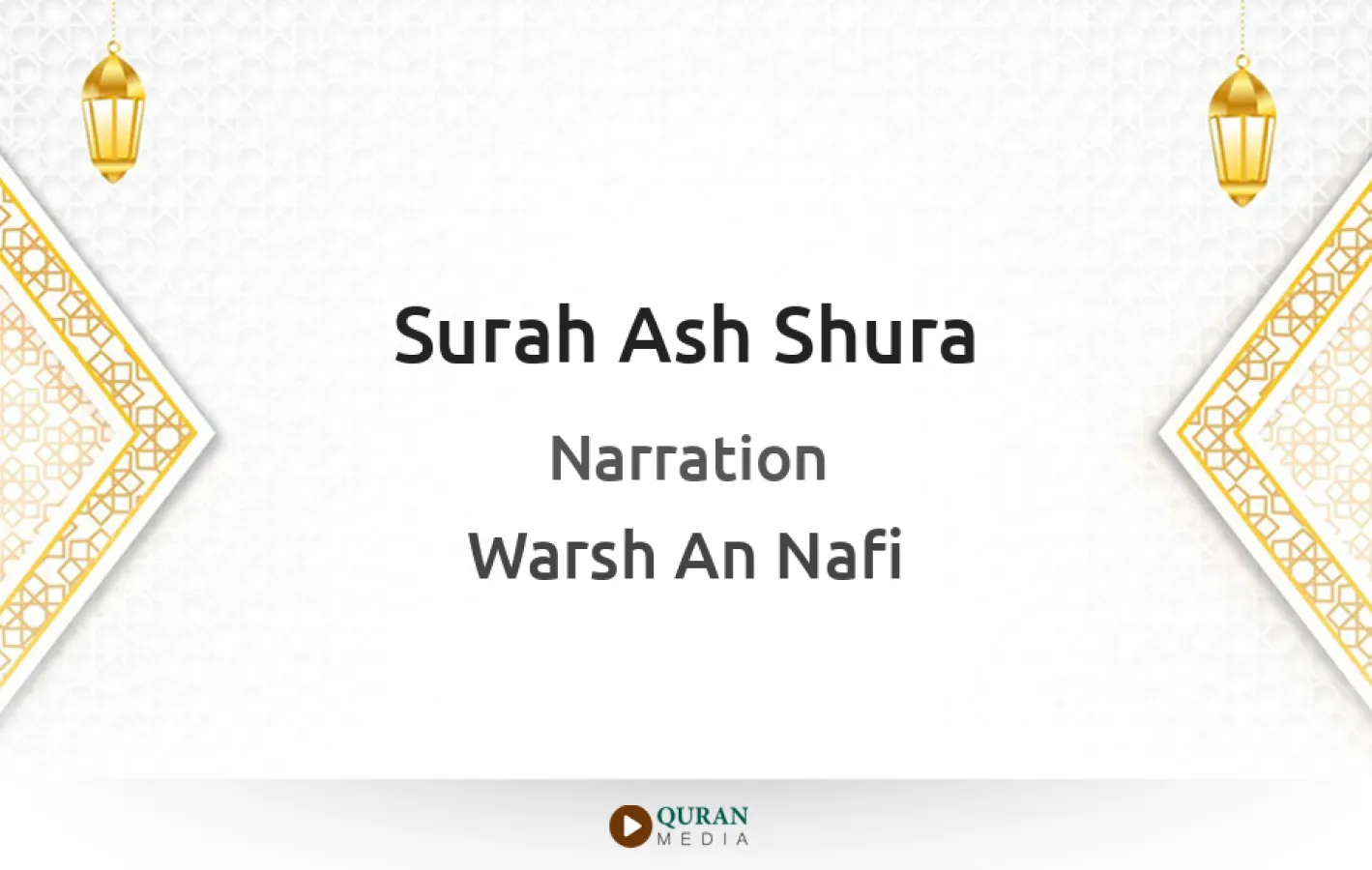 Surah Ash-Shura Narrated by Warsh An Nafi